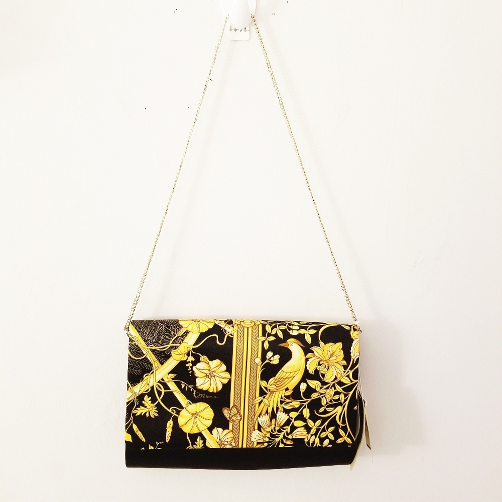 New Asian style silk clutch purse